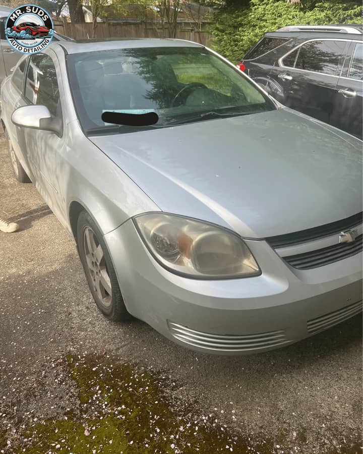 Chevrolet Cobalt Mold Removal & Interior Rebuild – Mobile Detailing in Victoria — Mr. Suds mobile detailing