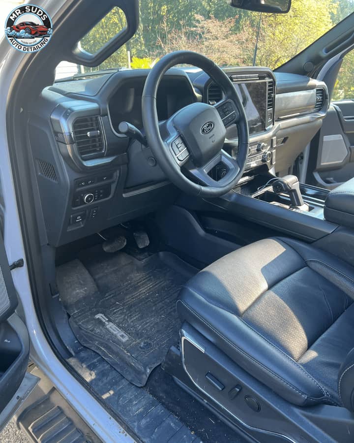 Full Detailing for a New Ford F-150 in Mill Bay — Mr. Suds mobile detailing