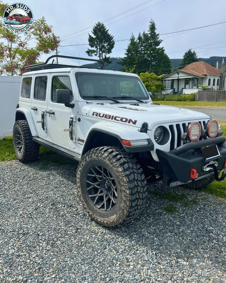 Jeep Wrangler Rubicon — Full Mobile Detailing at Home — Mr. Suds mobile detailing
