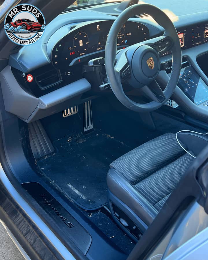 Porsche Taycan Mobile Detailing in Victoria – EV-Safe Premium Care — Mr. Suds mobile detailing