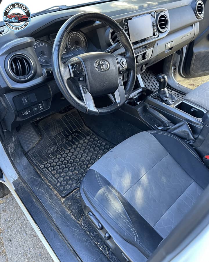 Full Interior & Exterior Detail for a Toyota Tacoma in Cowichan Bay — Mr. Suds mobile detailing